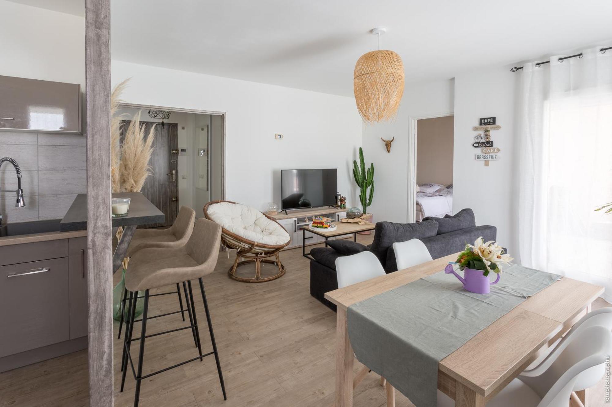 Appartement T2 Proche Centre Ville Истр Екстериор снимка