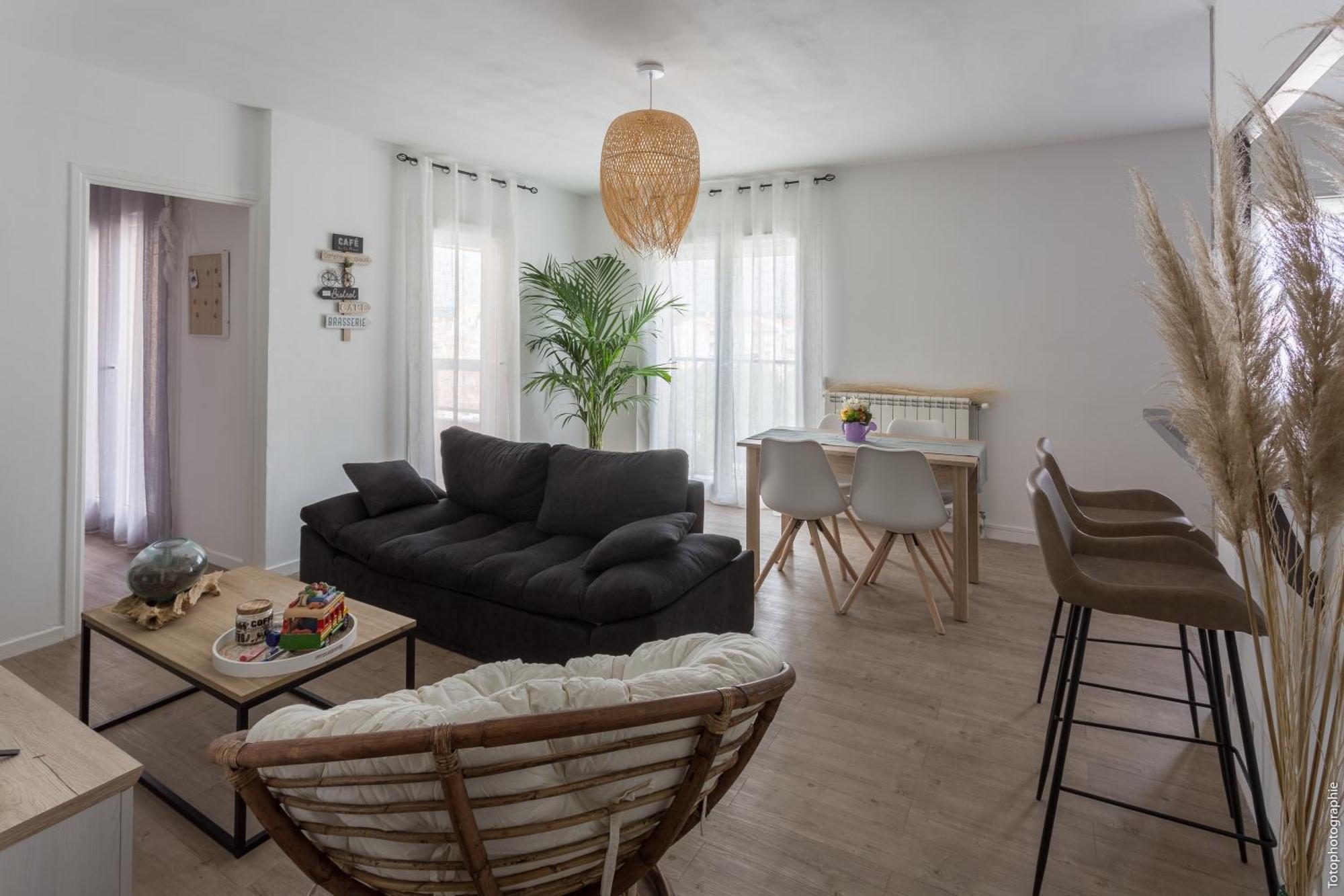 Appartement T2 Proche Centre Ville Истр Екстериор снимка